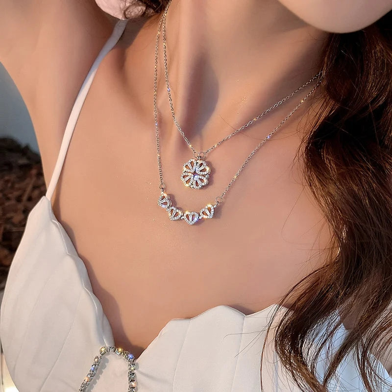 Hjärt-Klöver Halsband